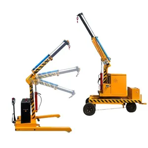 Small Manual Electric Hydraulic Small Lifting Crane thumbnail-1