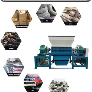 Shredder Machine/tire Shredder Machine for Waste Car Tire/tire Shredder Machine Tire Recycling Plant thumbnail-5