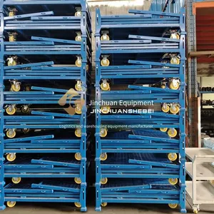 Jinchuan Non-standard Folding Mesh Cage Cart, Customizable Design, Ventilated and Visible, Flexible Movement, Highly Adaptable thumbnail-2