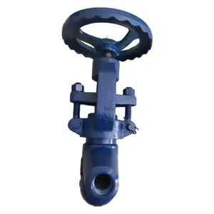 GOST J61Y-160V Station Globe Valve Forged Steel Valve Control Needle Valve 12CR1mov High Temperature High Pressure Power thumbnail-3