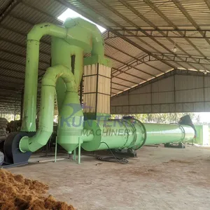 Rotary Dryer for Sand Industrial Wood Chips Biomass Fertilizer Drying Machine thumbnail-3