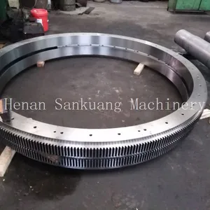 External Gear Slewing Bearing With 120mm Bore Diameter for Industrial Cranes thumbnail-3