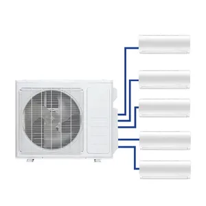 YUJU Multi Unit Split Air Conditioners Inverter 5 Zone Variable Speed Drive thumbnail-2