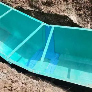 Composite Resin FRP Drainage Ditch for Rainwater Collection Systems thumbnail-1