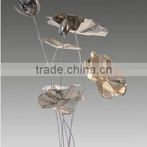 Modern Large Arts Stainless Steel Sculpture for Garden Decoration thumbnail-1