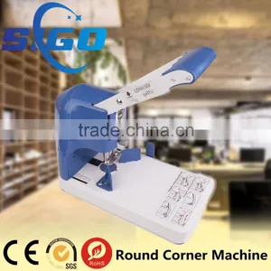 Desktop Manual 2 in 1 Hole Puncher and Round Corner Cutter Machine thumbnail-1