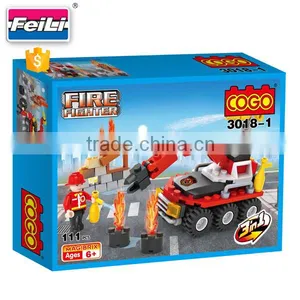 COGO Fire Fighter Blocks 3 in 1 With 111pcs Plastic Building Blocks for Kids thumbnail-5
