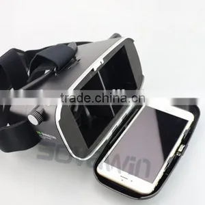 2016 Cheapest VR 3D Glasses Virtual Reality Game Player Helmet Adjustable Lens thumbnail-1