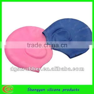 Promotonal Funny Ear Protection Swim Cap of Shengyan thumbnail-1