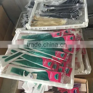Emeda Qingdao Hair Factory in China Supply 100% Human Hair Extensions Hair Bundles. thumbnail-3