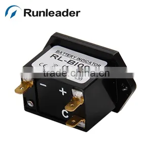 12/24V 36V 48V 72V LED Lead-acid Battery Discharge Indicator Voltmeter thumbnail-4