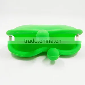 Best Quality Clip Purse Wallet Solid Color Silicone Coin Holder Mini Money Pocket Purse thumbnail-4