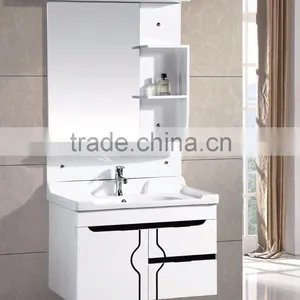 A Cabinet of Two Drawers With Different Styles Pvc Bathroom Cabinet (EAST-25074/25137/25140/25063/25061) thumbnail-3