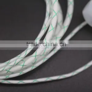 Metal Head Cheap Colorful Earphones Headset LED Flash Night Light Noctilucent Earphone With Clip Mic For Smart Phone thumbnail-5