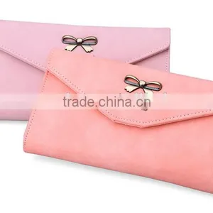 Ladies Bowknot Purse Long Style Phone Hand Wallet thumbnail-4