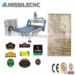China New Style Acrylic PVC CNC Cutting Carving Machine Router thumbnail-3