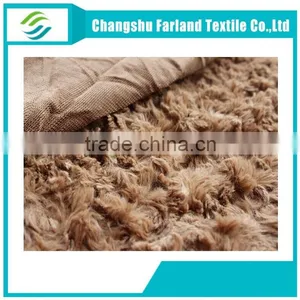 Polyester Stretch Ruffle Plush Fabric thumbnail-1