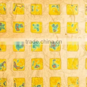Patterned Glass Leaf Italy Variegated Leaf Color Leaf (JSC-11) thumbnail-1