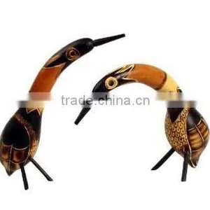 BIRD DESIGN PERUVIAN GOURD CRAFT thumbnail-1