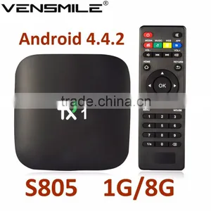 TX1 S805 tv Box of Android tv Box Quad Core 1G 8G tv Box S805 TX1 thumbnail-1