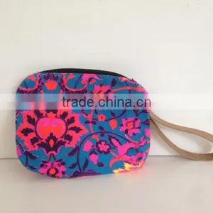 Thailand Print Neon Cosmetic Bag thumbnail-1