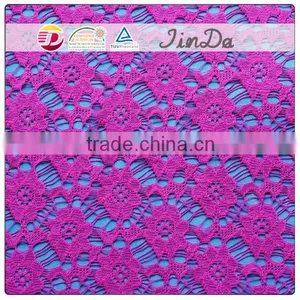 2015 Best Selling 100%Nylon Cupion Lace Fabric Factory Wholesales thumbnail-3