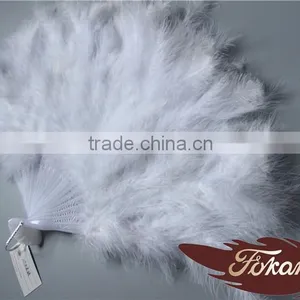 Wholesale Feather Supplier Carnival Feather Fan And Turkey Feather Fan For Party Show thumbnail-3