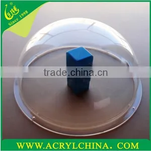 2015 Acrylic Dome Cover, Plexiglass Dust Cover, Organic Glass Half Dome thumbnail-3
