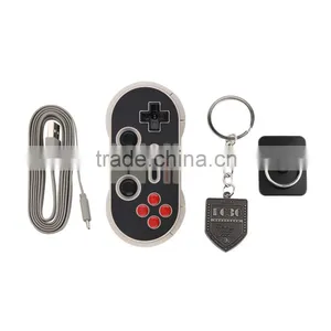 Portable Wireless Bluetooth Classic 8Bitdo NES30 Pro Game Controller Full Buttons for IOS Android Gamepad PC Mac Linux thumbnail-1