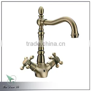 Dual Lever Traditional Kitchen Faucet M182B thumbnail-1