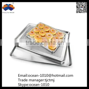 High Precision Different Size Customized Aluminium Baking Bun Pan thumbnail-2