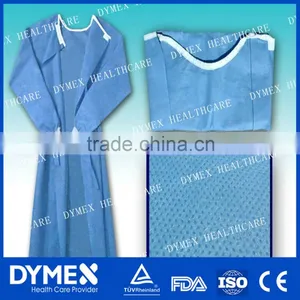 Blue Disposable Nowoven Sterile SMS Surgical Gown thumbnail-1