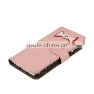 Professional Cute Style Leather Case Case Flip Cover for IPhone 6 thumbnail-2