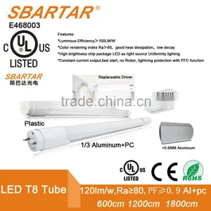 LED Tube High Brightness 4ft 1200mm 18W T8 LED Tube 110V thumbnail-3