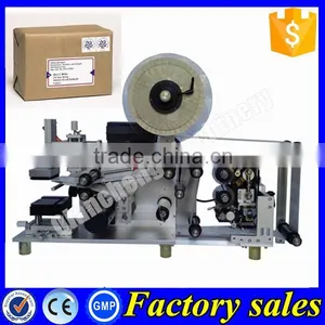 PLC Controlled Semi Automatic Labeling Machine,flat Labeling Machine Soap Box thumbnail-1