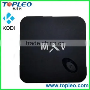Kodi Built in Android 4.4 Amlogic S805 Quad Core MXV Netflix TV Android TV Box thumbnail-1