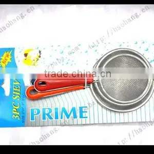 Kitchen Tools/3 Pcs Kitchen Oil Strainers,oil Filters W/plastic Handle thumbnail-1