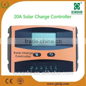 New Product 20A Solar Charge Controller With LCD Display Bright Color Yellow thumbnail-1