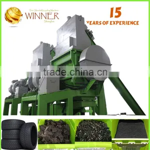 Waste Crusher Rrecycled Tire Rubber Buckets Granules thumbnail-6