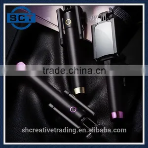 Portable Wired Selfie Stick With Cable and Mirror No Bluetooth Pairing No Battery Charging thumbnail-1