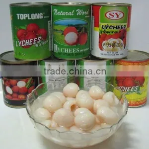 Canned Lychees in Syrup (Lychee, Litchi) thumbnail-1