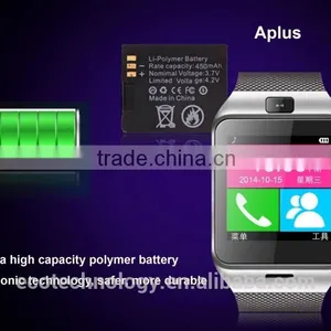 APLUS Cheapest Smart Bluetooth Watch GV18 With NFC Camera WristWatch SIM Card Smartwatch for IPhone6 Samsung Android Phone Watch thumbnail-4