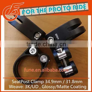 Carbon Seat Post Clamp 31.8mm thumbnail-1