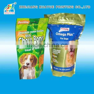 Customized New High Quality Pet Food Zipper Standing Pouch thumbnail-1