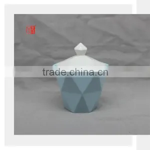 Home Used Color Clay Ceramic Colorful Sugar Pot thumbnail-1