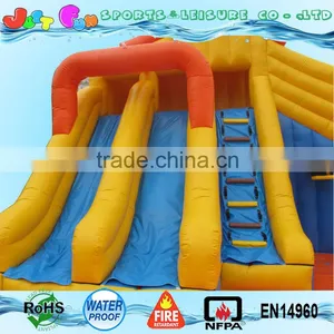 Giant Inflatable Water Slide for Adults , Large Screamer Water Slide With Pool for Sale thumbnail-3