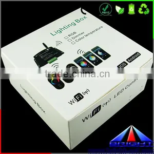 RGB LED Strip Light WIFI Controller With Music Modes for IOS Android Smart Phone thumbnail-5