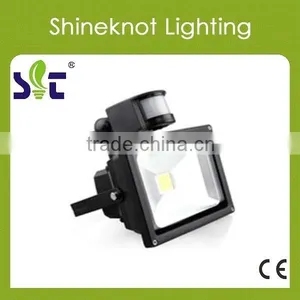 Motion Sensor Outdoor 50W LED Flood Light in Black or Grey thumbnail-1