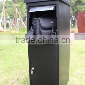 Foshan JHC Large Capacity Outdoor Metal Pillar Mailbox With Two Color Two Size For Garden thumbnail-6
