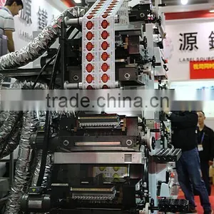 Automatic Roll to Roll Sticker Label Printer Six Colour Adhesive Label Printing Machine thumbnail-4